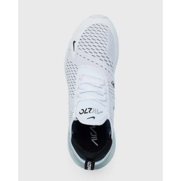 Size 8 - Men\'s Nike Air Max 270 Running Workout Shoes White/Black AH8050-100
